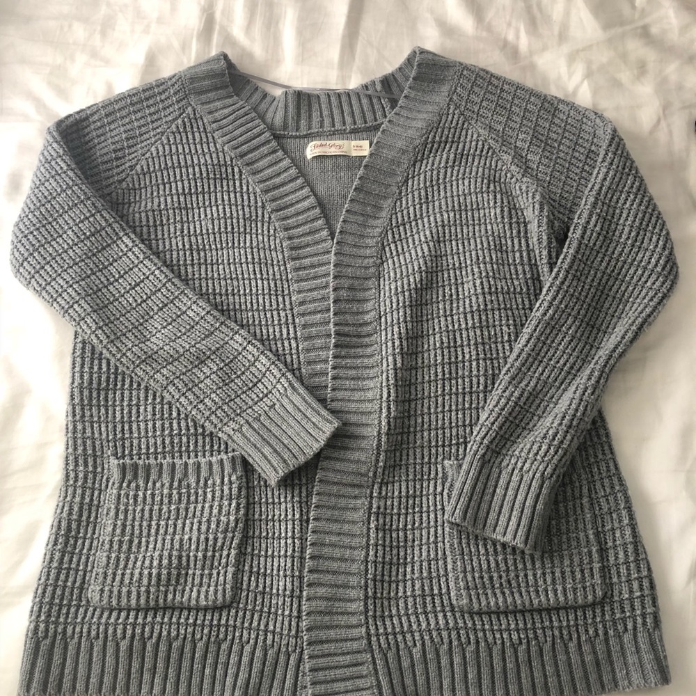 Grey Knit Sweater